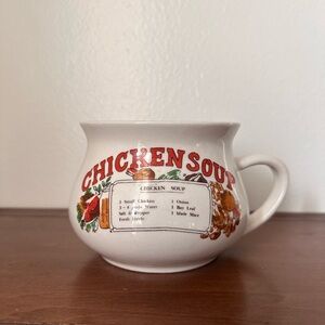 Vintage Chicken Soup Mug